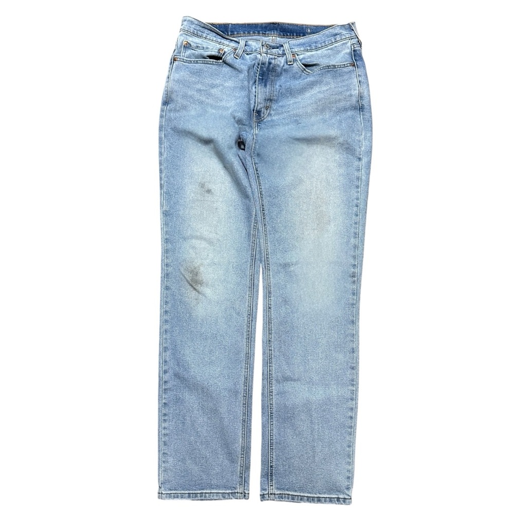 Mens Y2K Levi’s 541 All Seasons Tech Straight Blue Denim Jeans Size 34x34